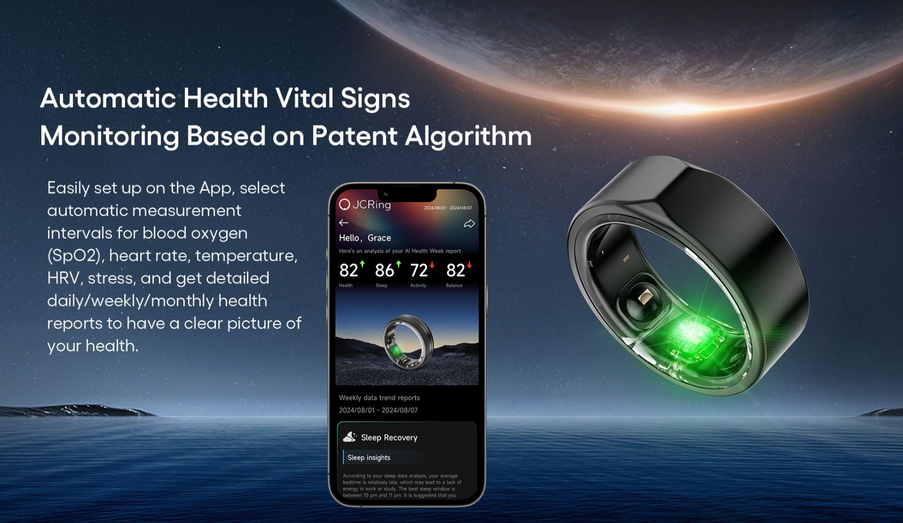 Smart Health Ring 9