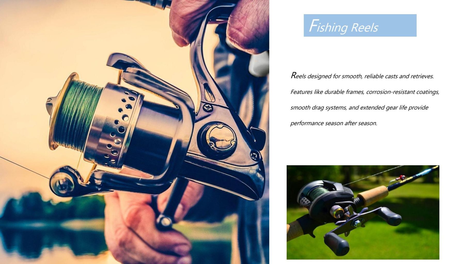 High-Performance Fishing Reel