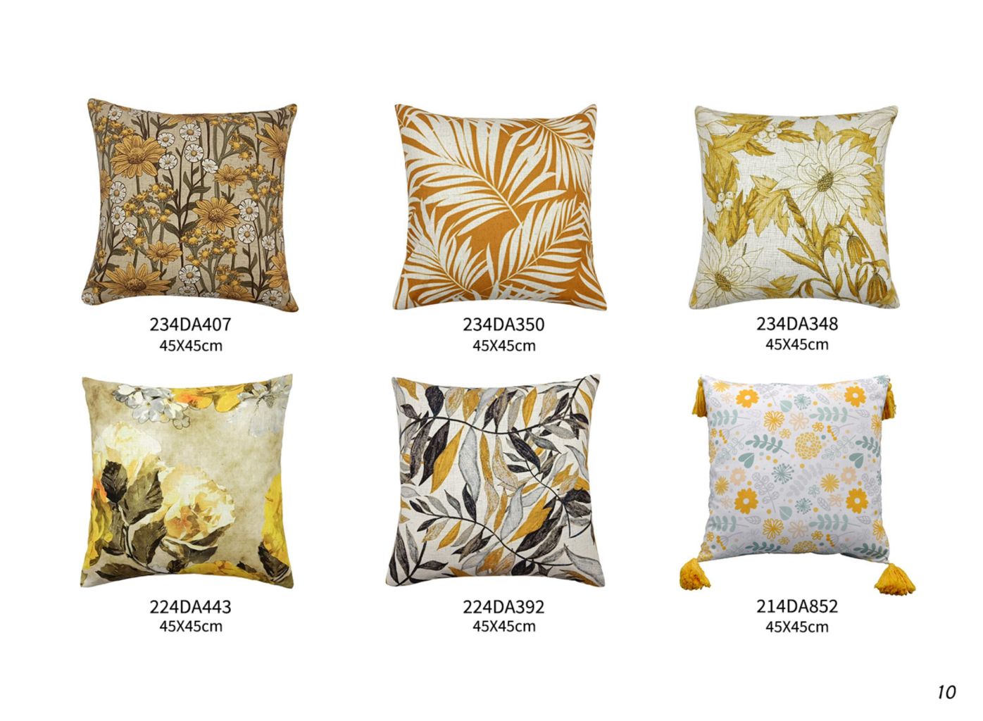 Autumn Leaf Pattern Home Soft Decoration Set 5