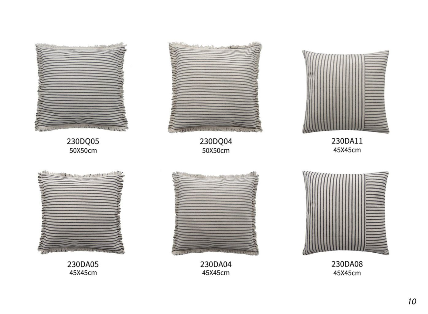 Striped Decorative Pillow