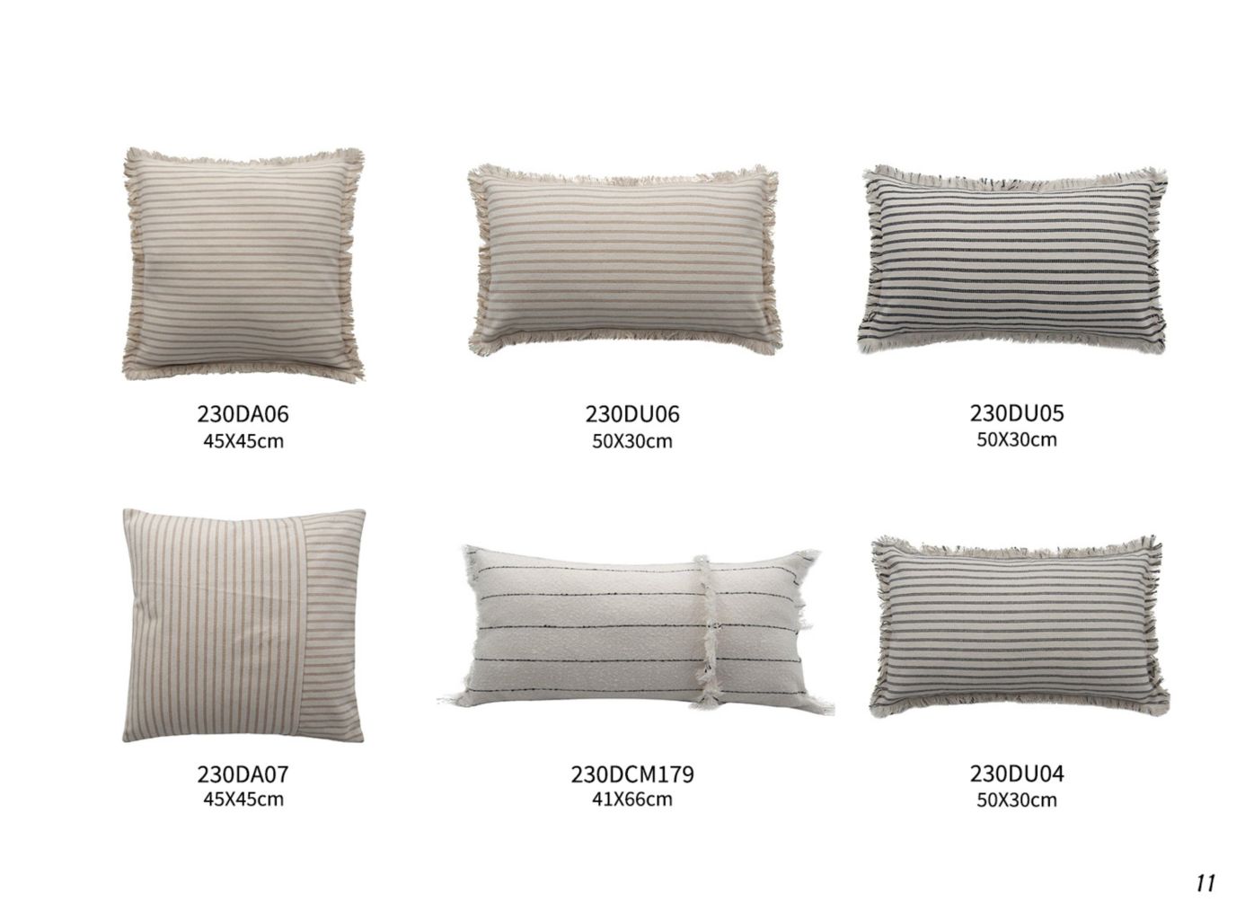 Striped Decorative Pillow 2