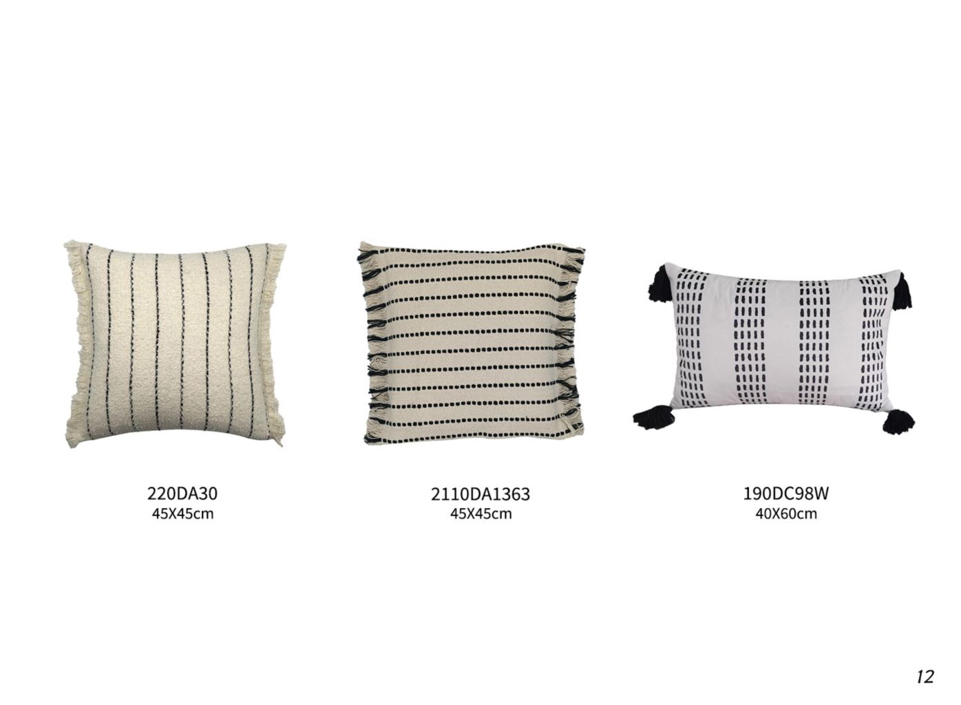 Striped Decorative Pillow 3