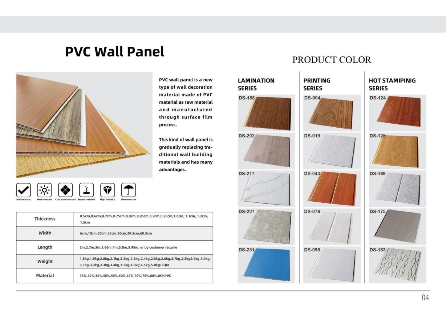 PVC Wall Panels 2