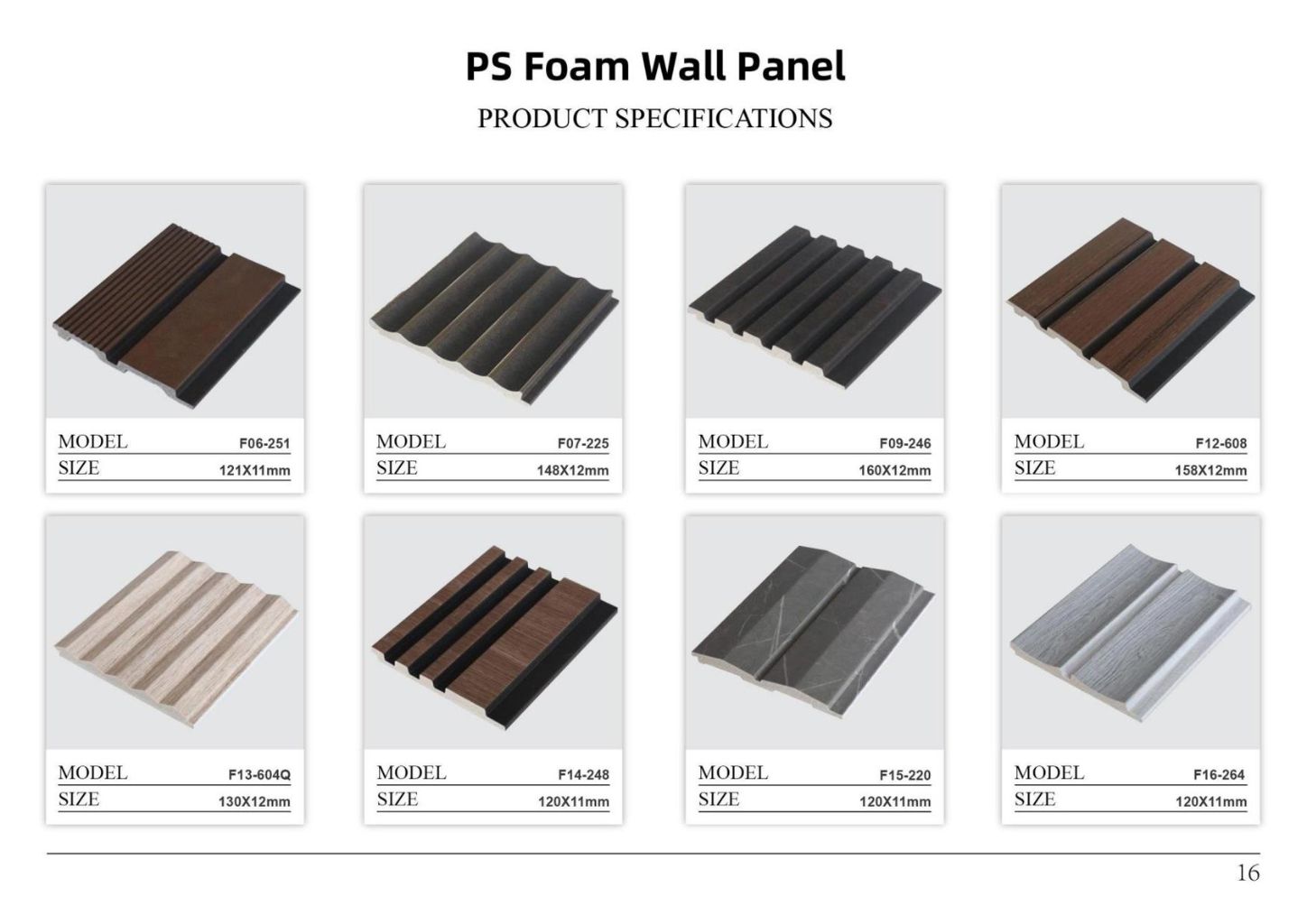 PS Foam Wall Panel 3