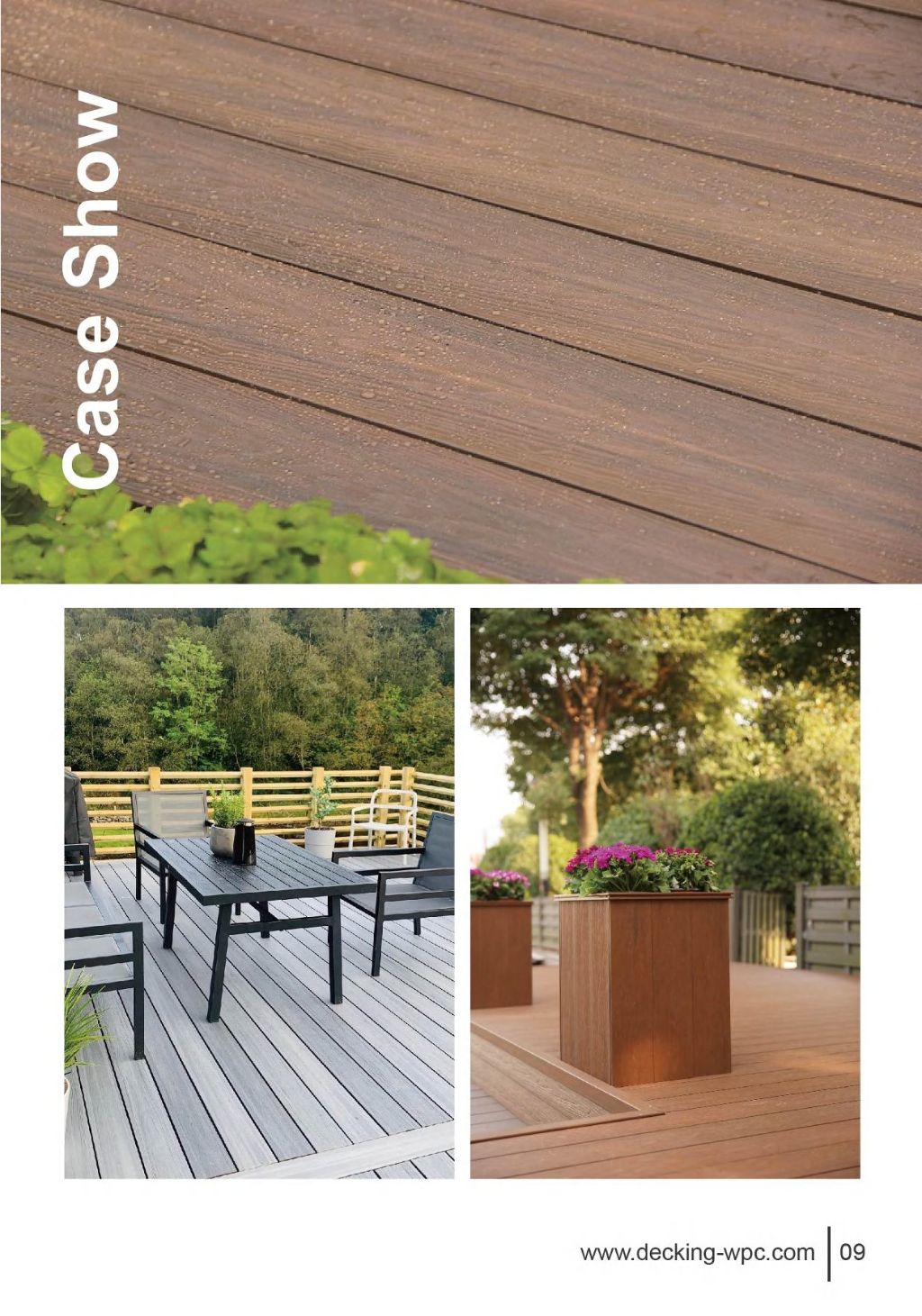 Co-extruded WPC decking 4