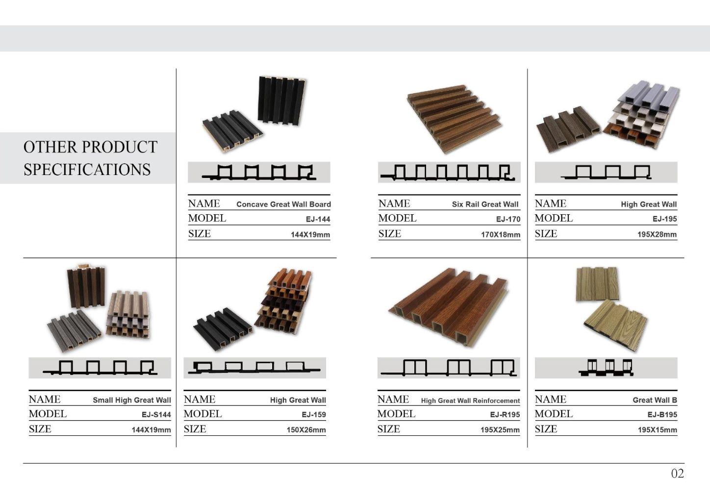 Indoor WPC Wall Panel 2