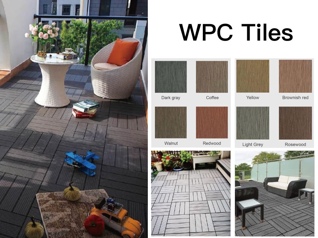 WPC Outdoor Tiles