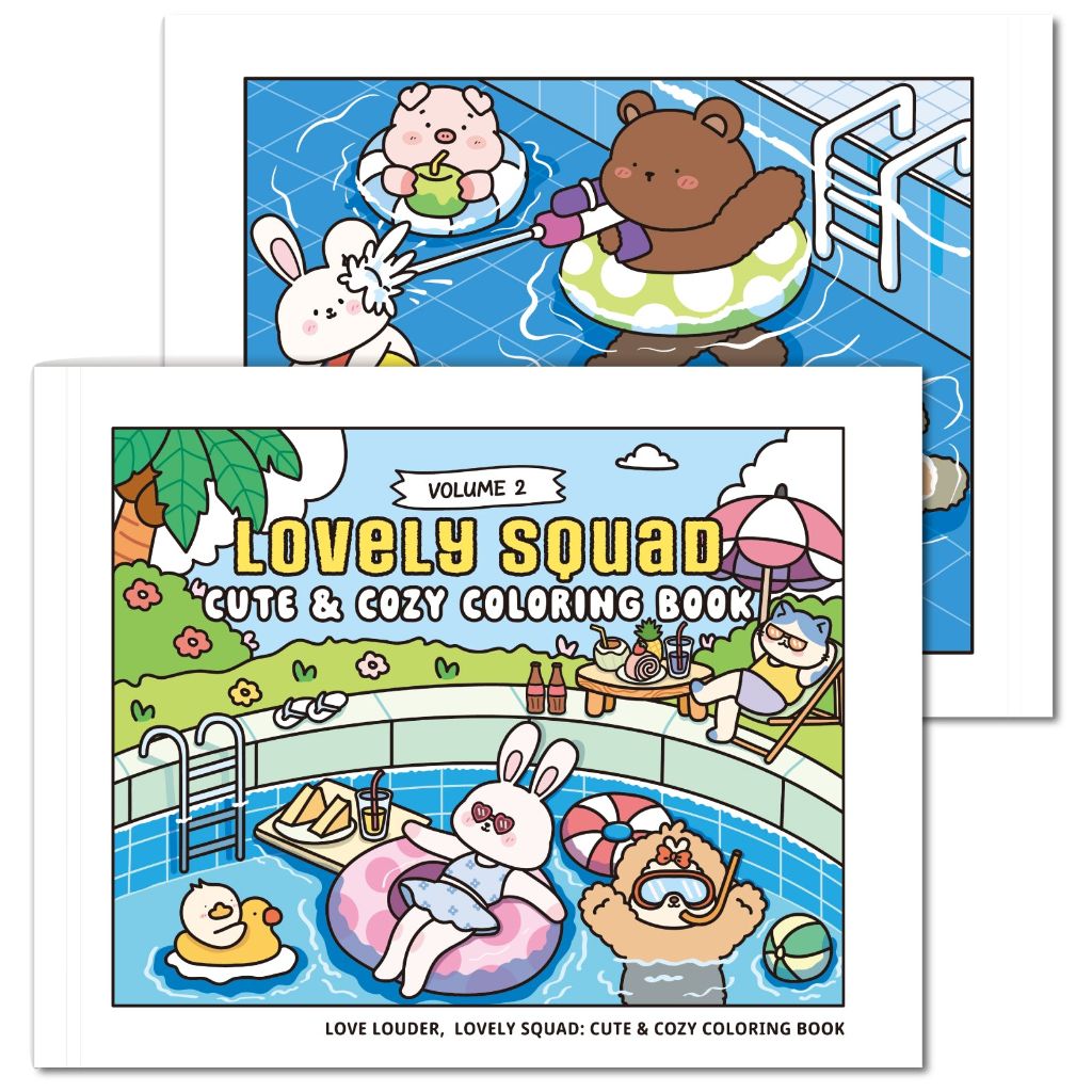 Cute and Comfortable Coloring Book