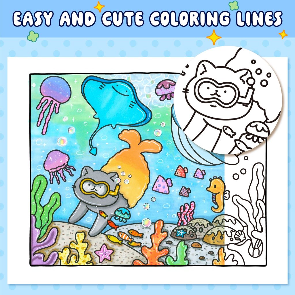 Cute and Comfortable Coloring Book 3