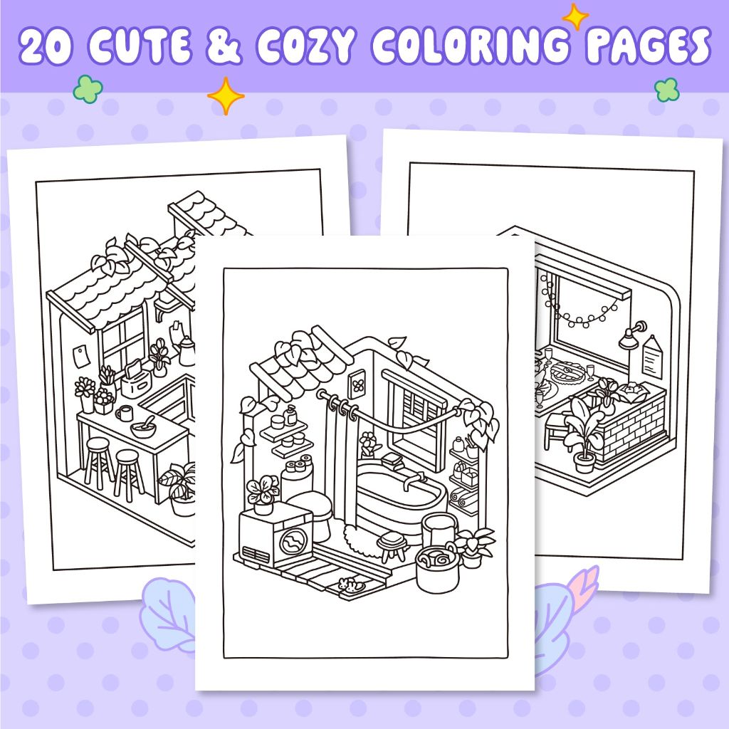 Cozy Corner Coloring Book 2