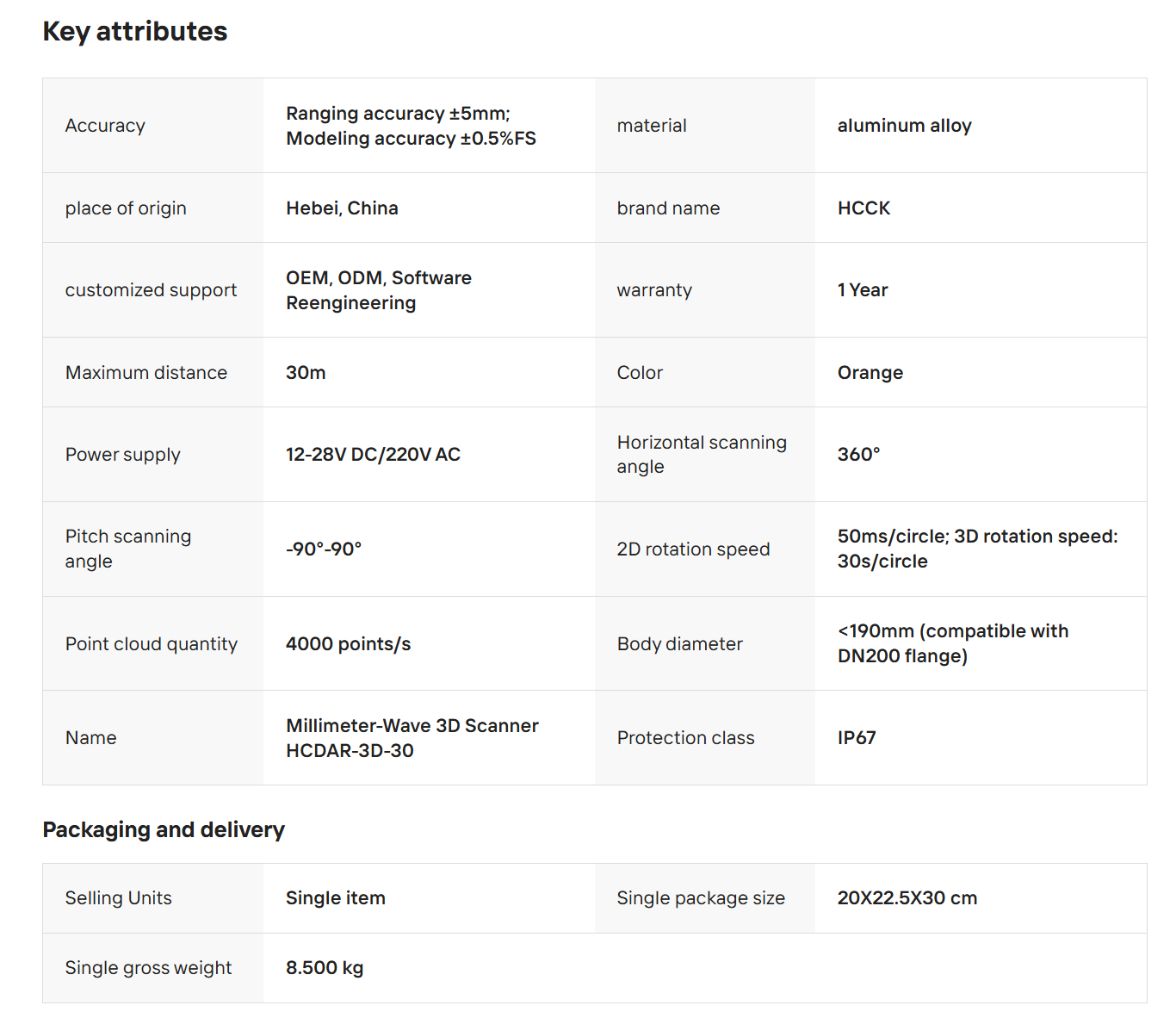 Millimeter Wave 3D Scanner 5