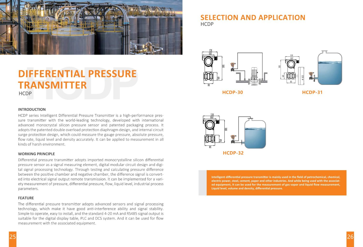 Intelligent Differential Pressure Transmitter 2
