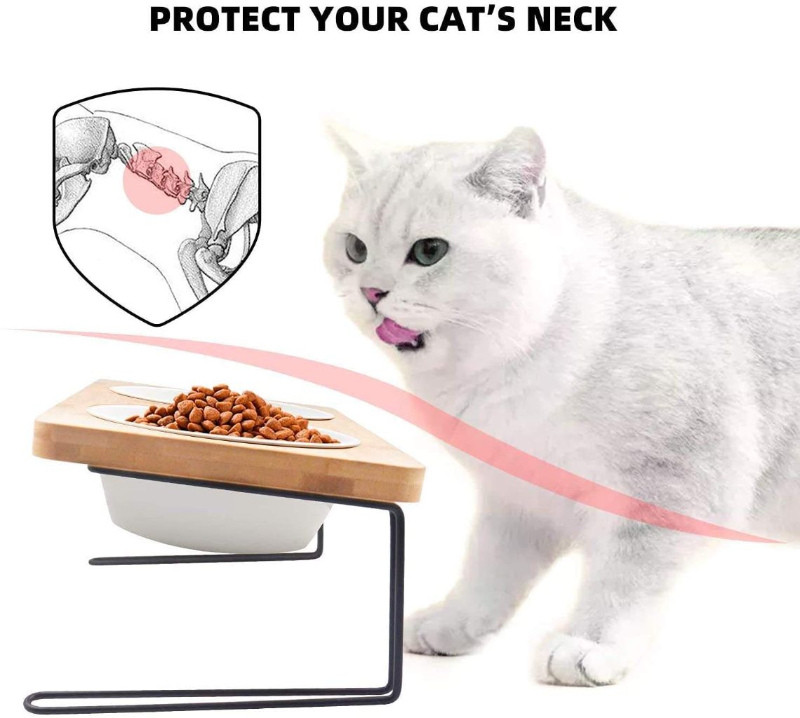Cat Neck Protection Feeding Bowl