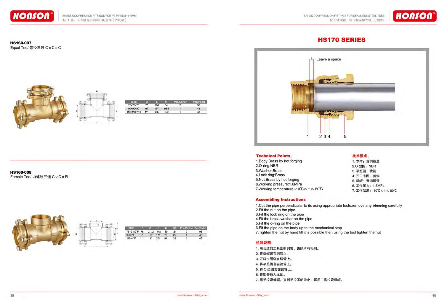Brass Compression Fittings 11