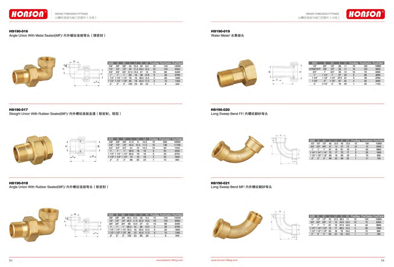 Brass Threaded Fittings 5