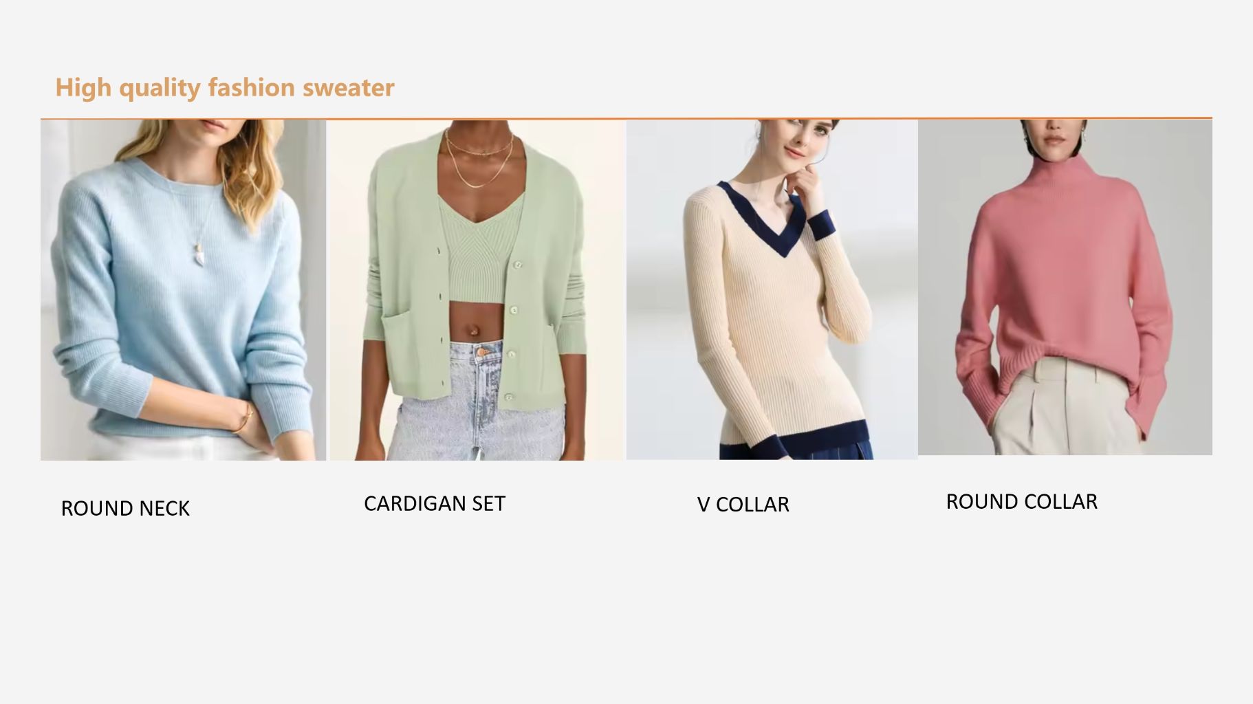 High-Quality Fashion Sweater