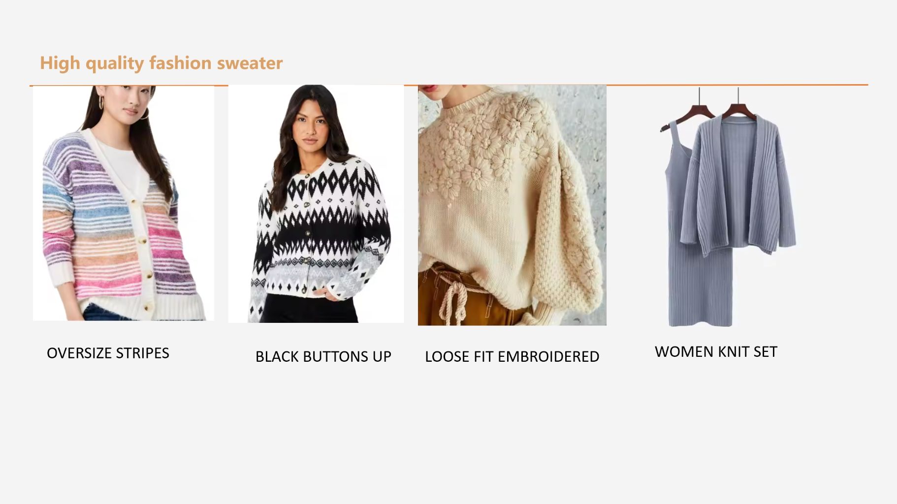 High-Quality Fashion Sweater