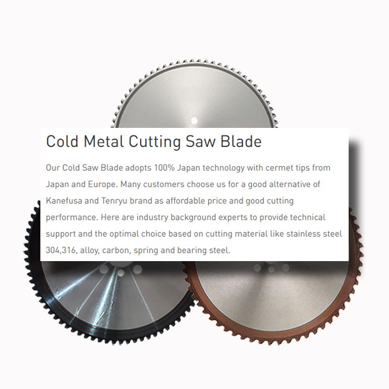 Cold Metal Cutting Saw Blade