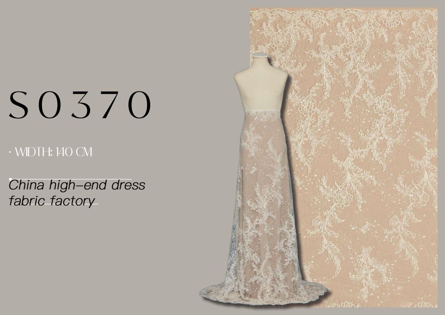 High-End Embroidered Evening Dress 3