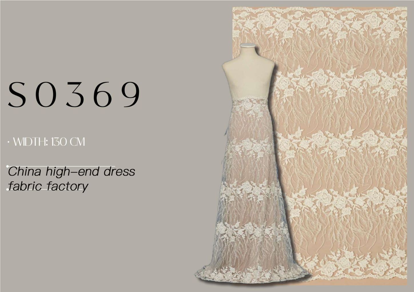 High-End Embroidered Evening Dress 4