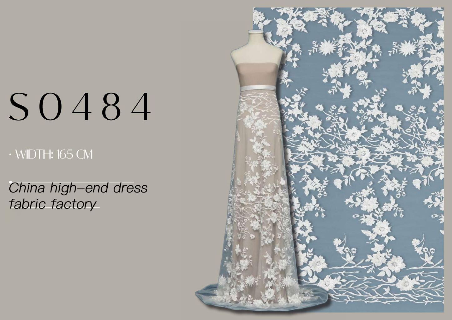 High-End Lace Wedding Fabric 5