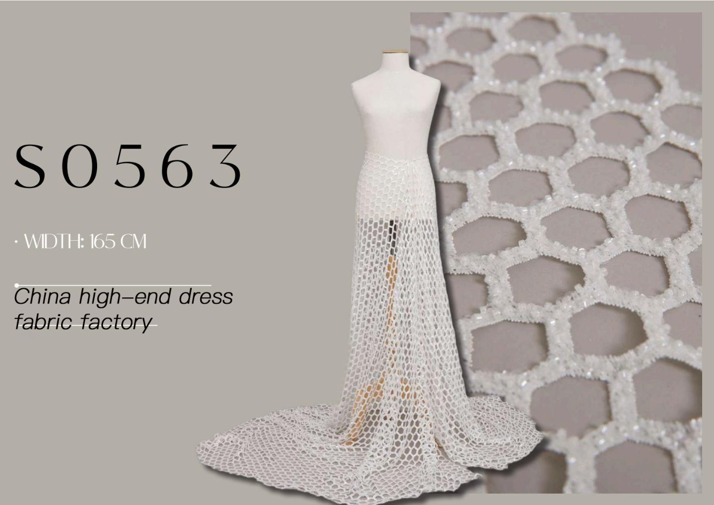 High-End Lace Dress Fabric 3