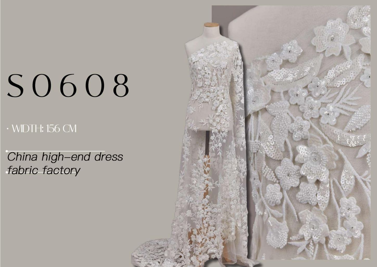 High-End Shimmering Long Dress 4