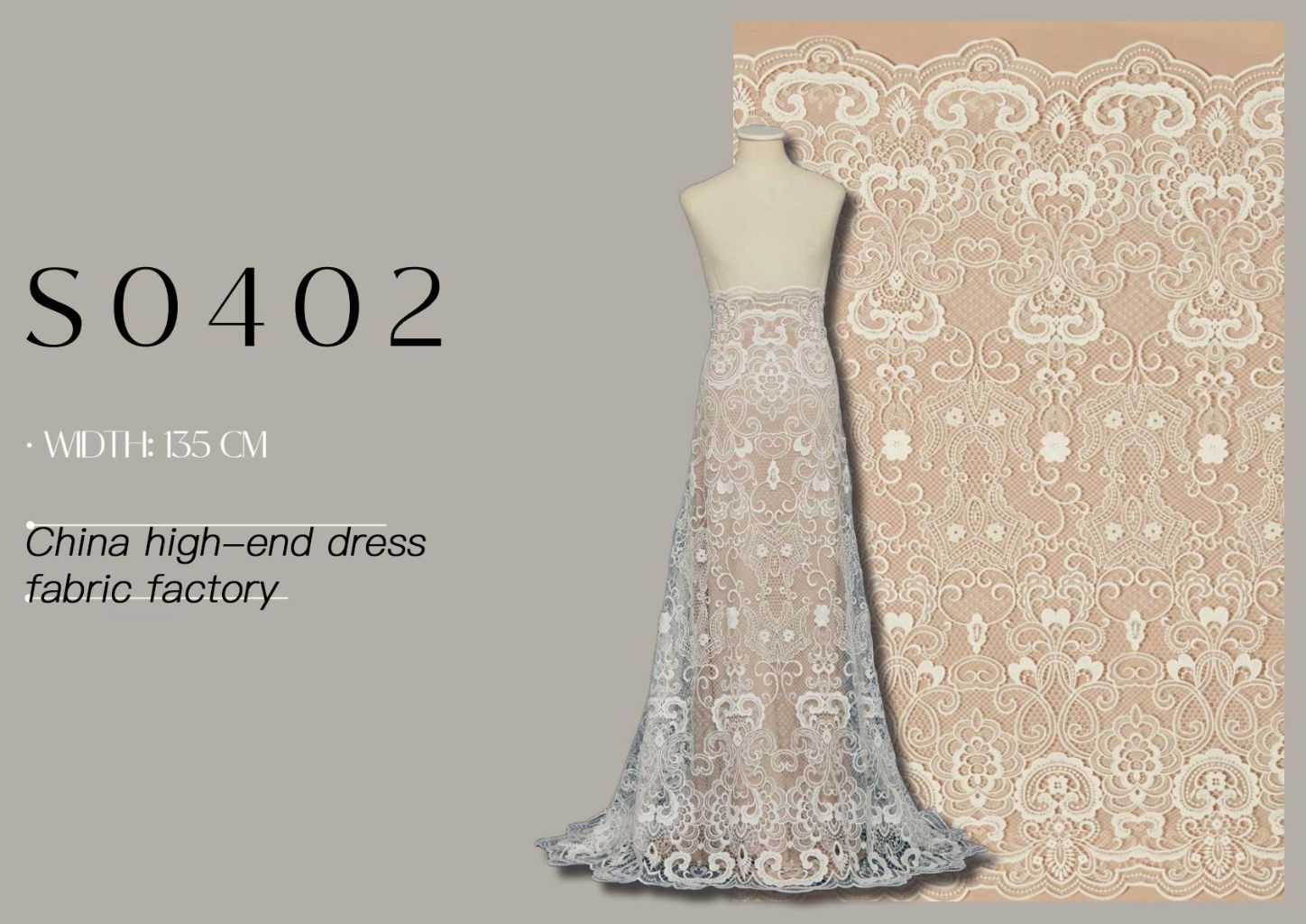 High-End Lace Dress Fabric 3