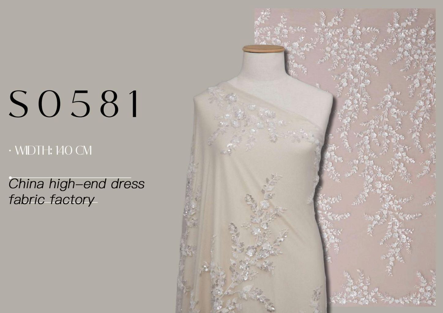 High-End Embroidered Fabric 2