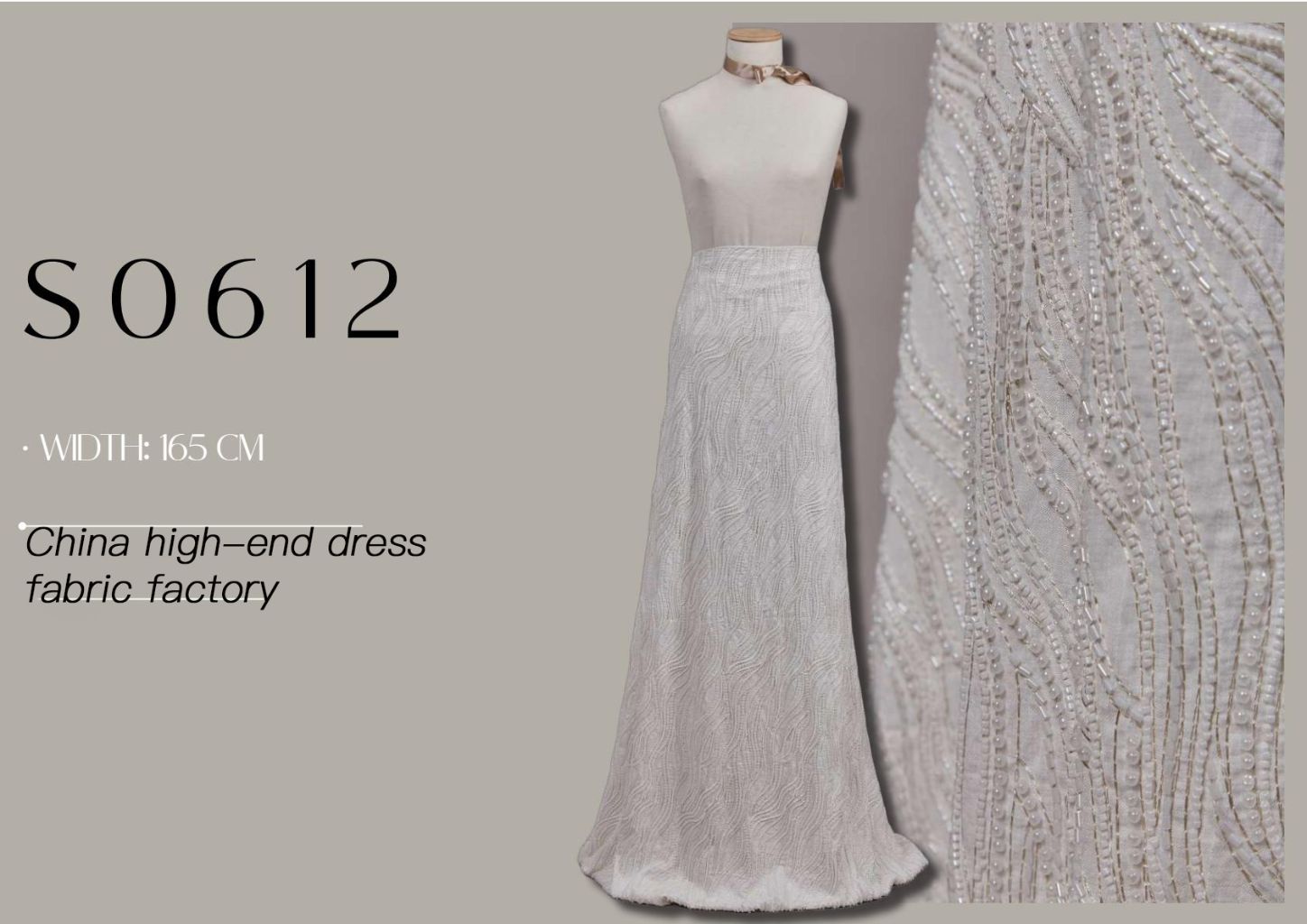 High-End Embroidered Fabric 4