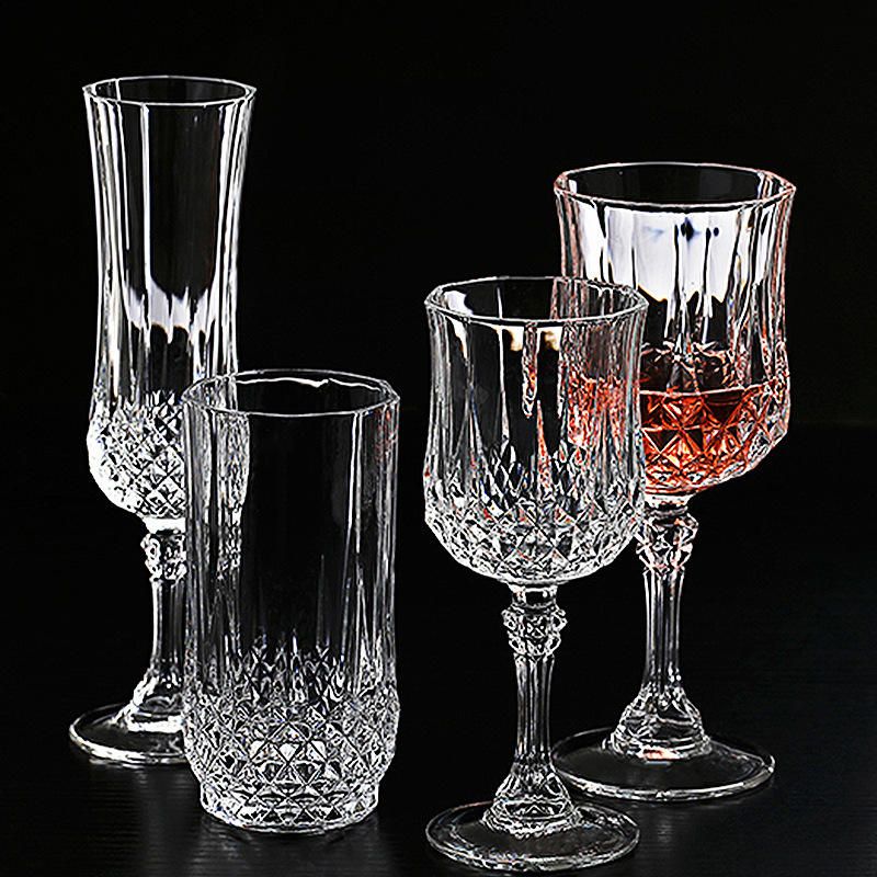 Crystal Wine Glass Set of Four 2