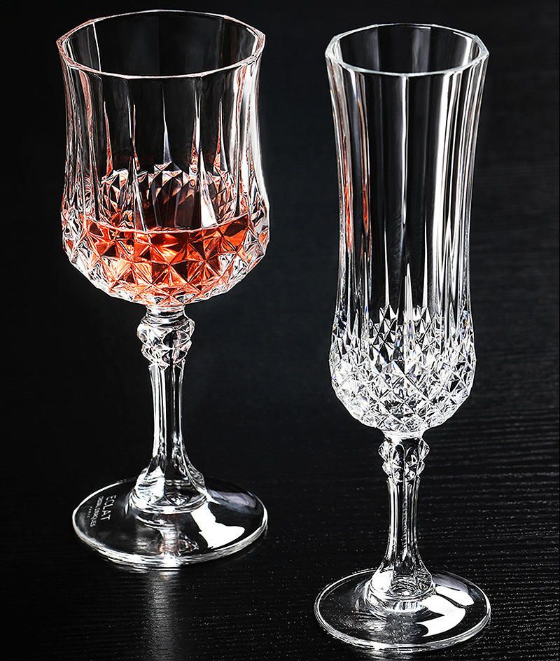 Crystal Wine Glass Set of Four 4