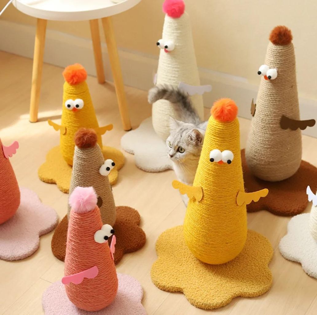 Creative Cat Scratching Post
