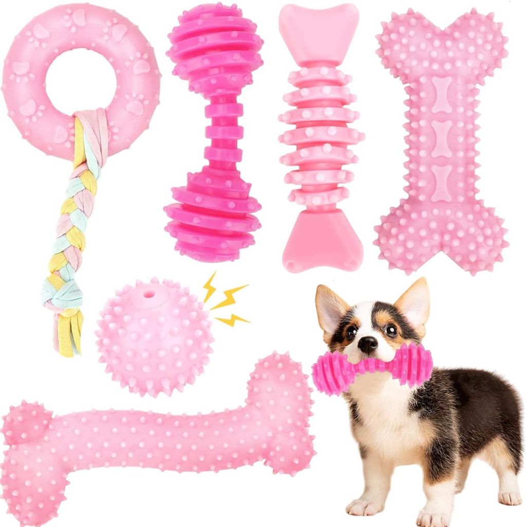 Cute Dog Toy Set