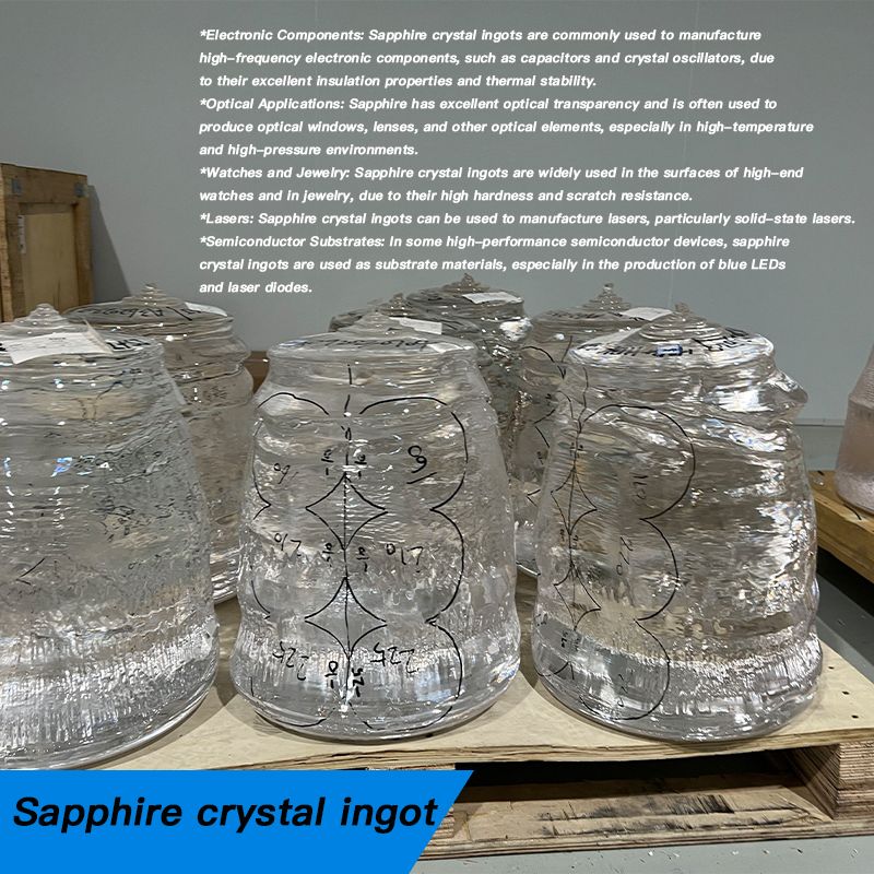 Sapphire Crystal Ingot