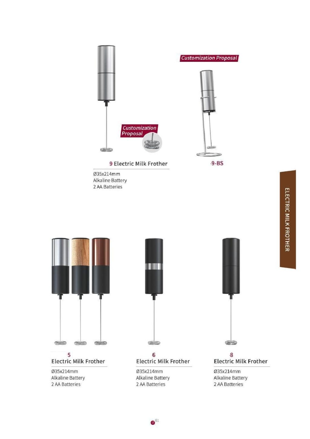 Portable Milk Frother 9