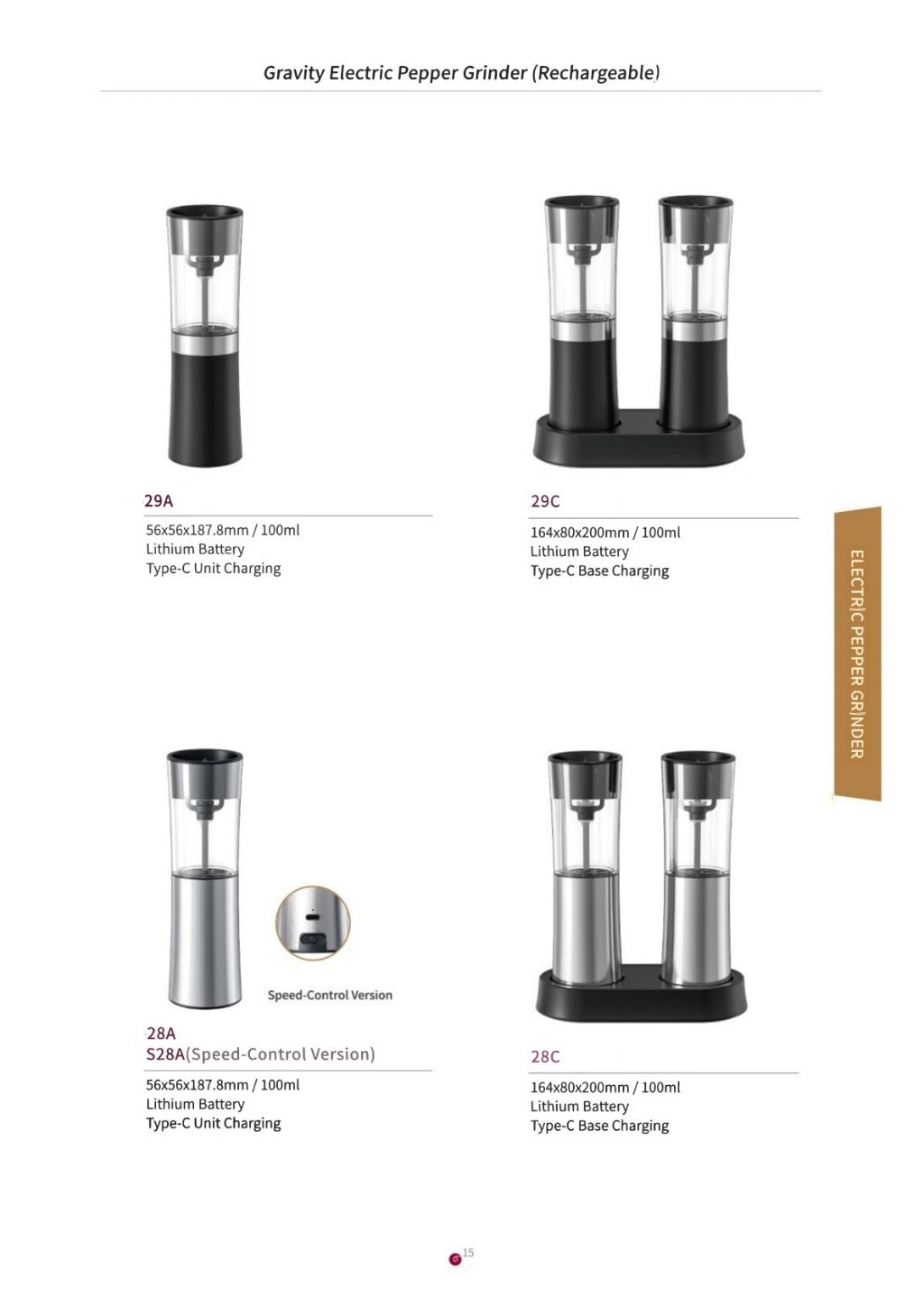 Electric Pepper Grinder 6