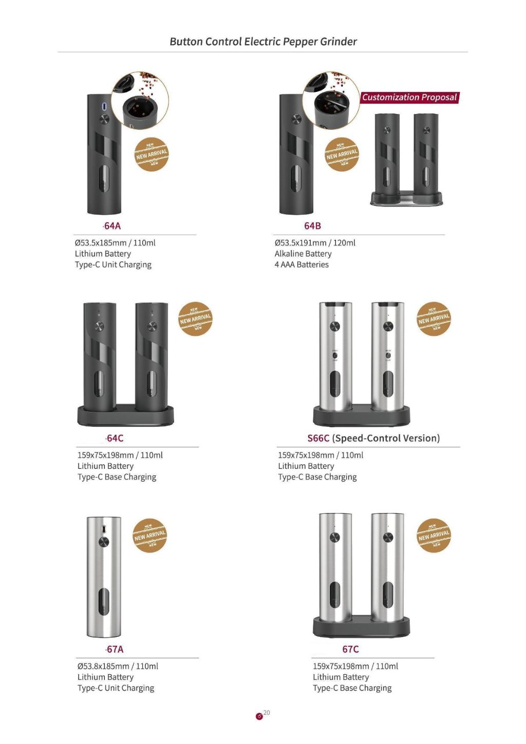 Electric Pepper Grinder 11