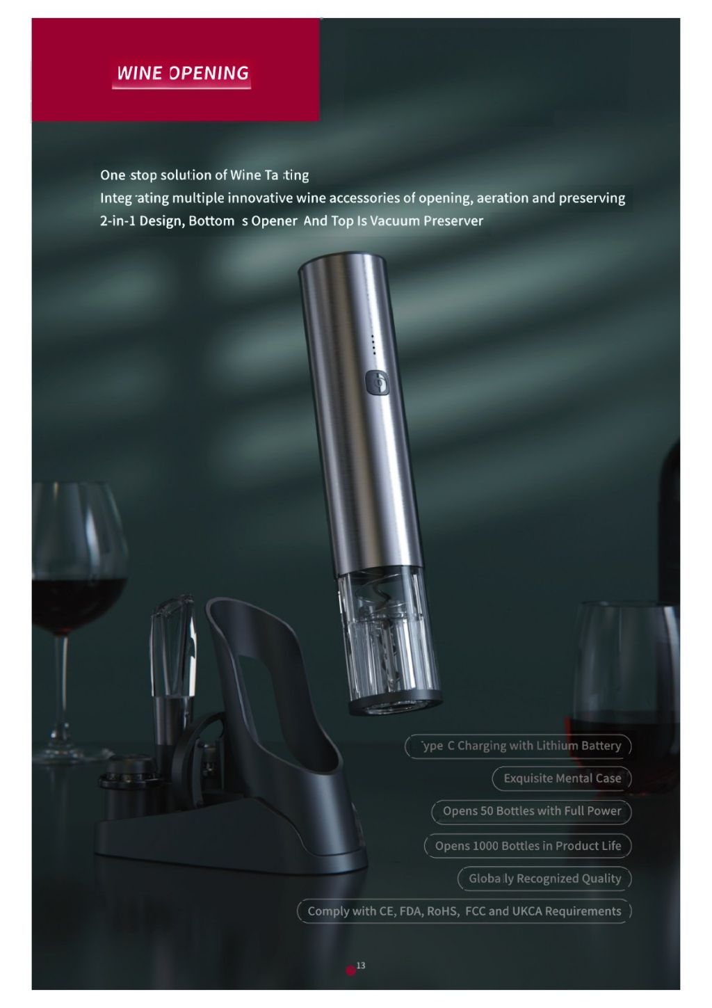 Multi-functional Wine Opener