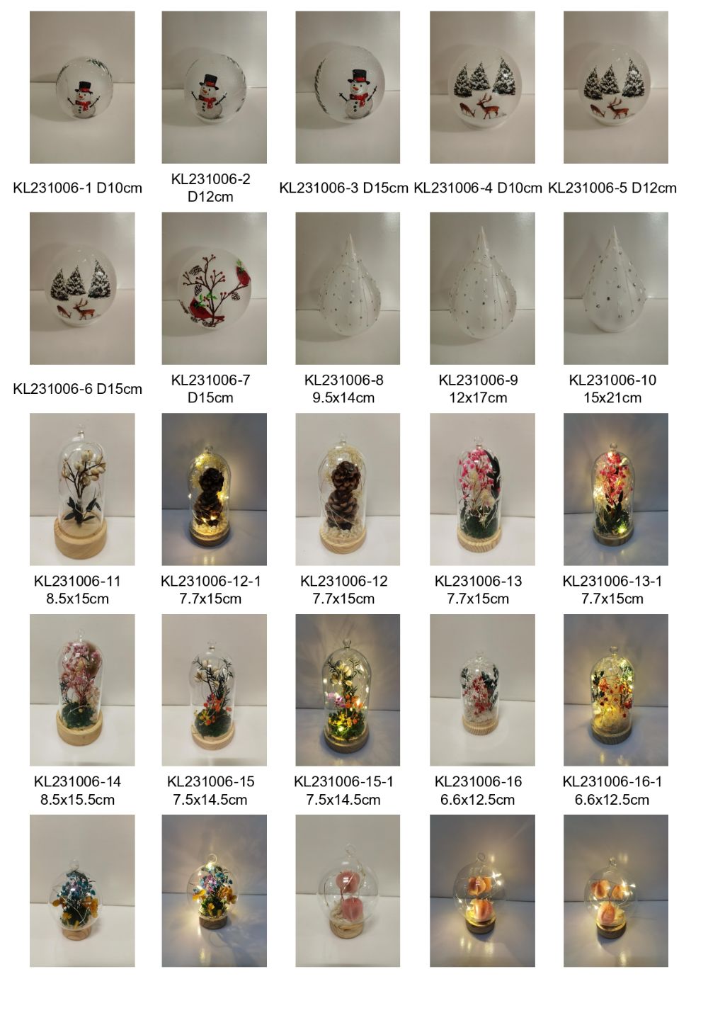 Handmade Glass Floral Pendant 3