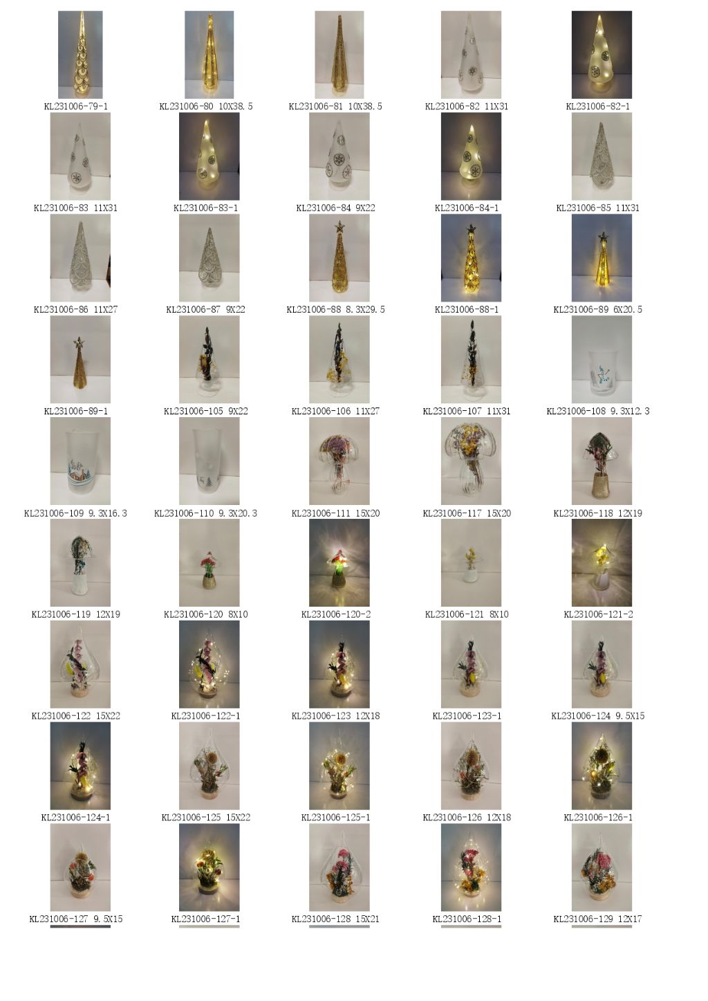 Handmade Glass Floral Pendant 6