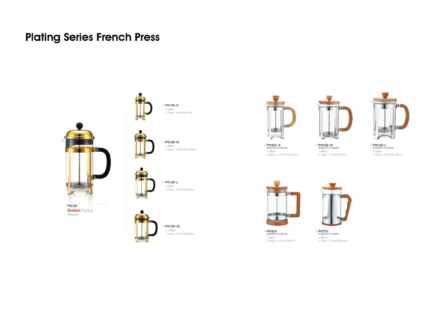 Rose Gold French Press Coffee Maker 3