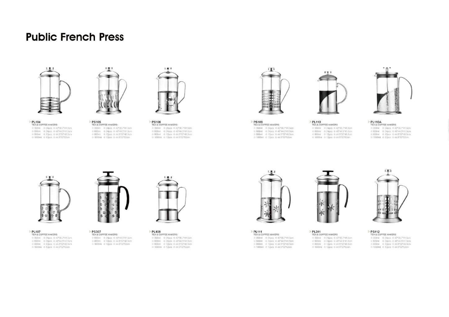 Rose Gold French Press Coffee Maker 10