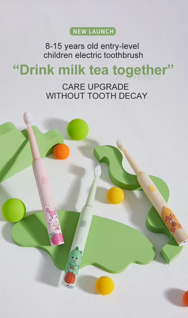 Cute Cartoon Electric Toothbrush 2