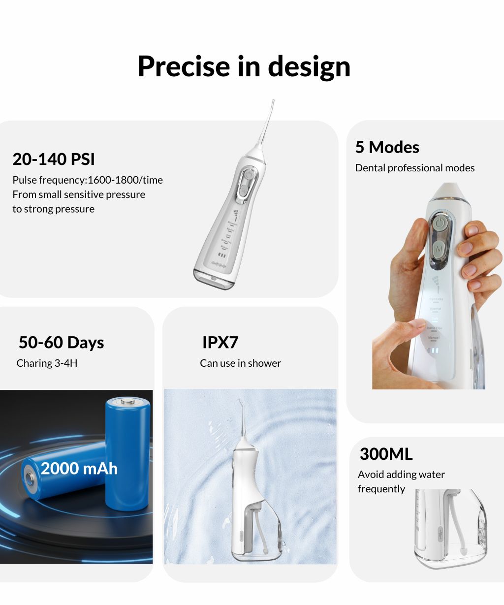 Smart Wireless Water Flosser 7
