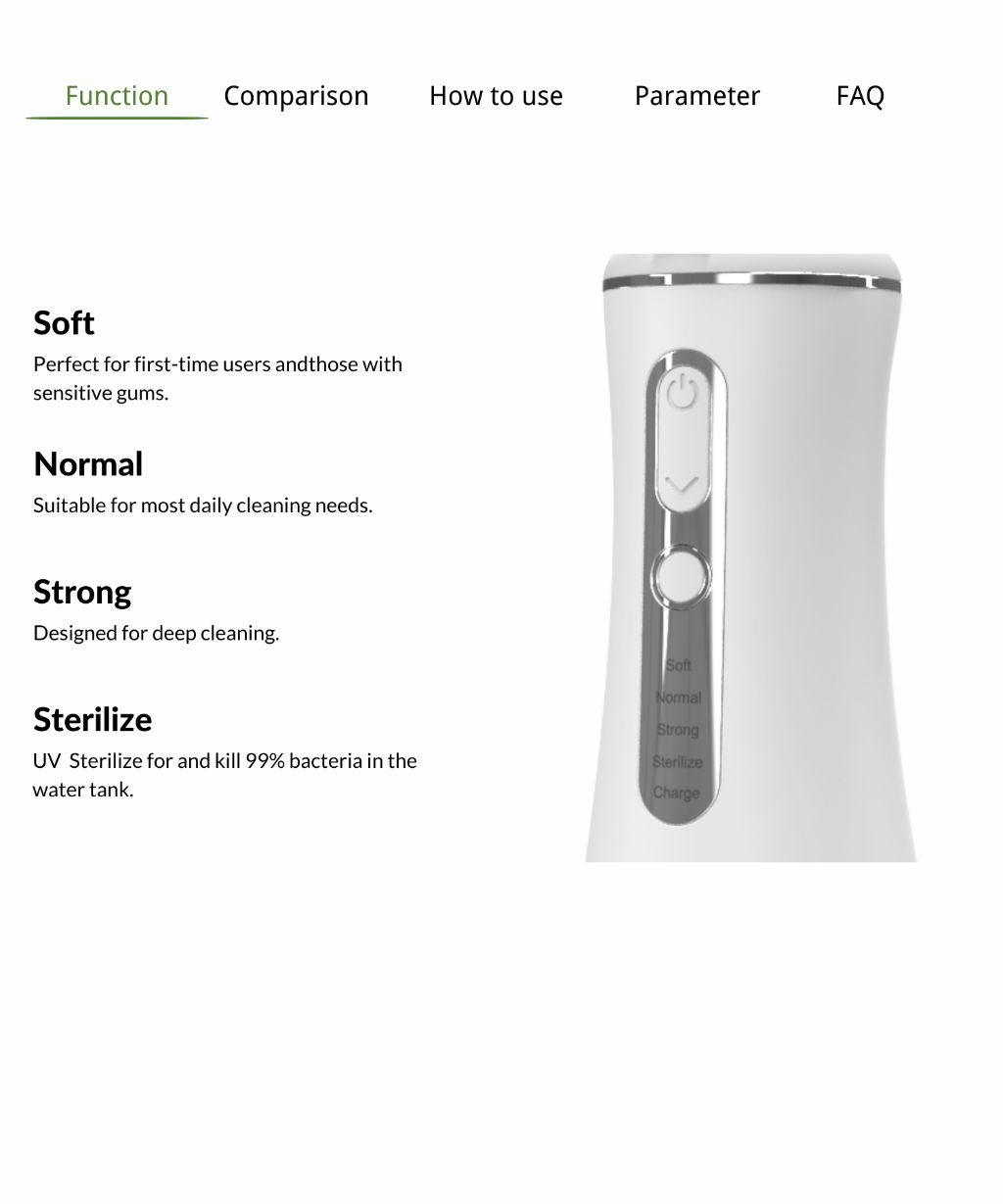 Portable Water Flosser 7