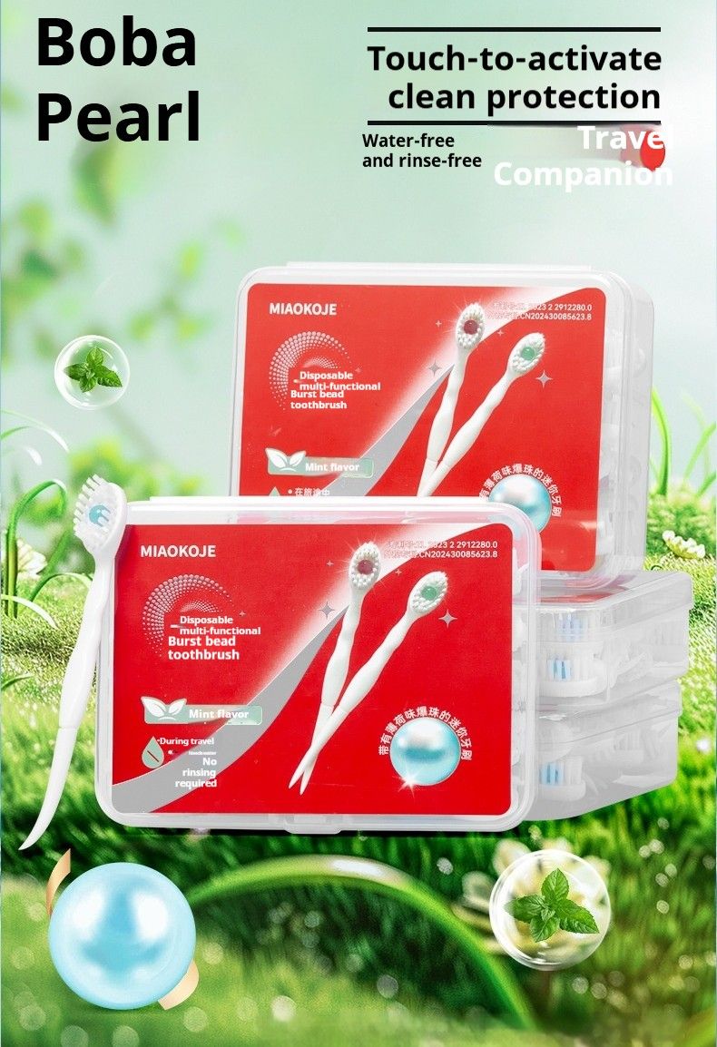 Self-Dissolving Multifunctional Toothbrush 2