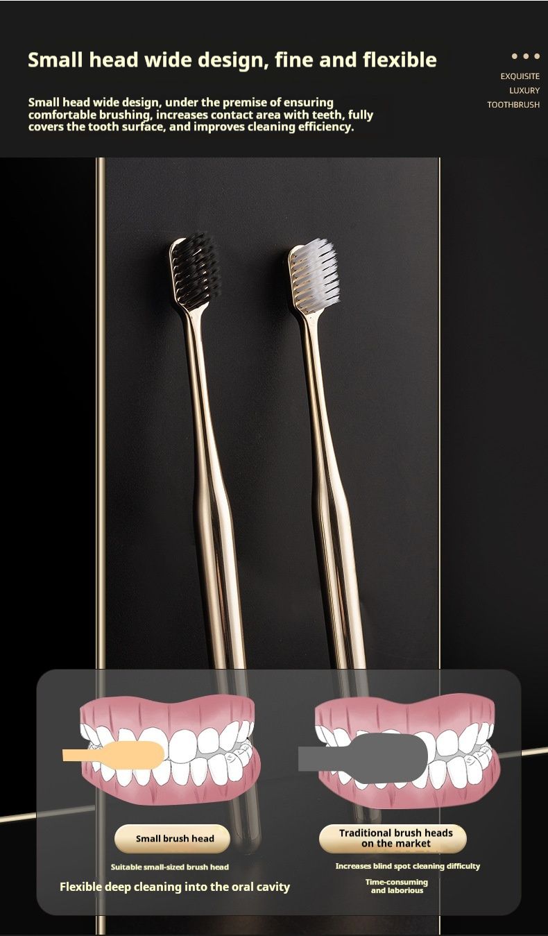 Metal Coated Toothbrush 2
