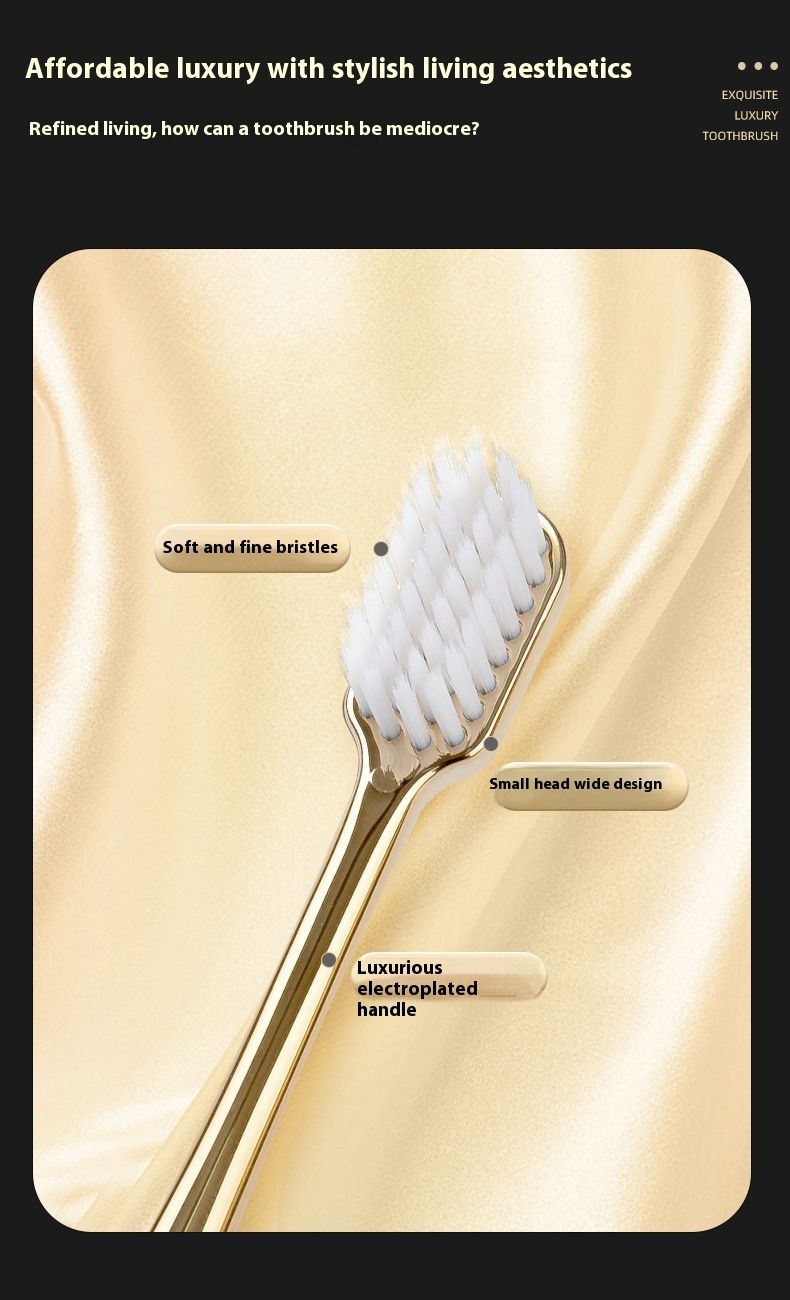 Metal Coated Toothbrush 4