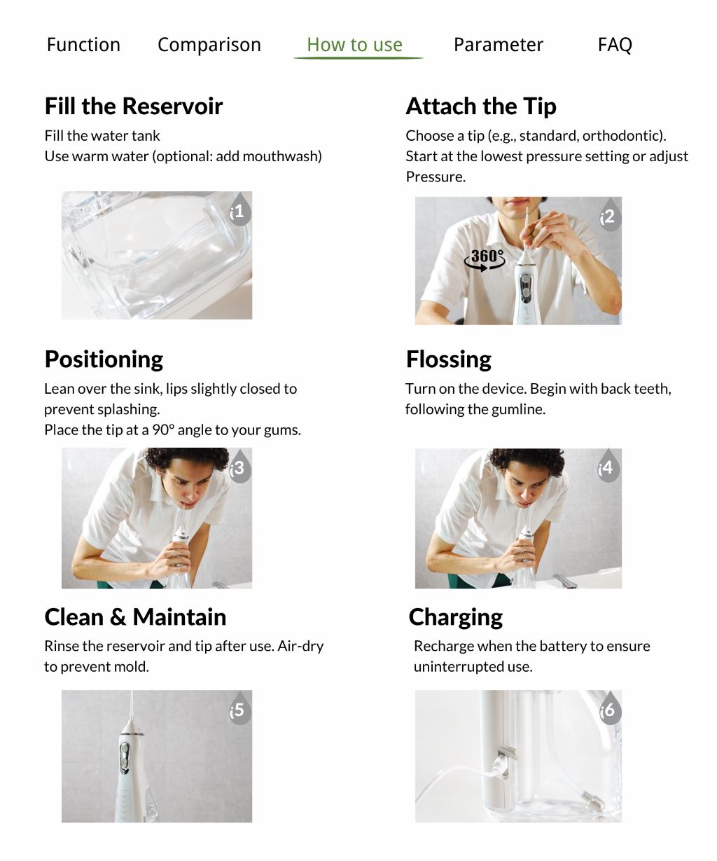 Smart Wireless Tooth Cleaner 9